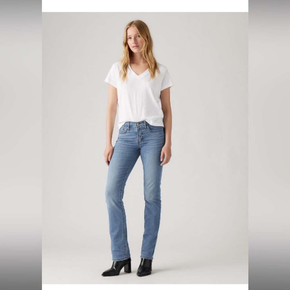 LEVI’S 314 SHAPING STRAIGHT COOL WOMEN'S JEANS.